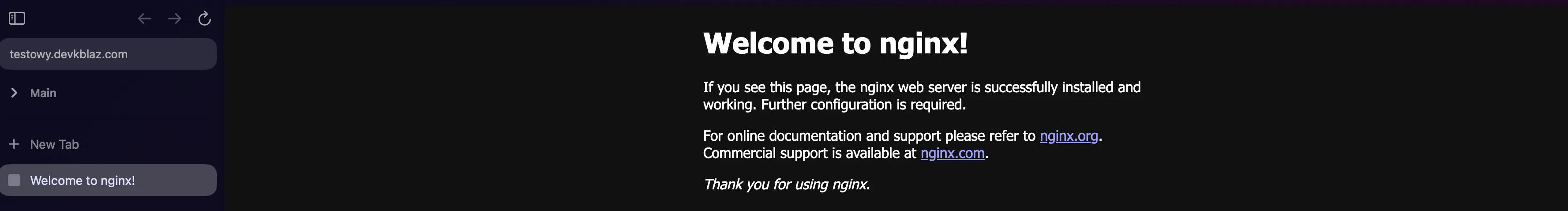 nginx